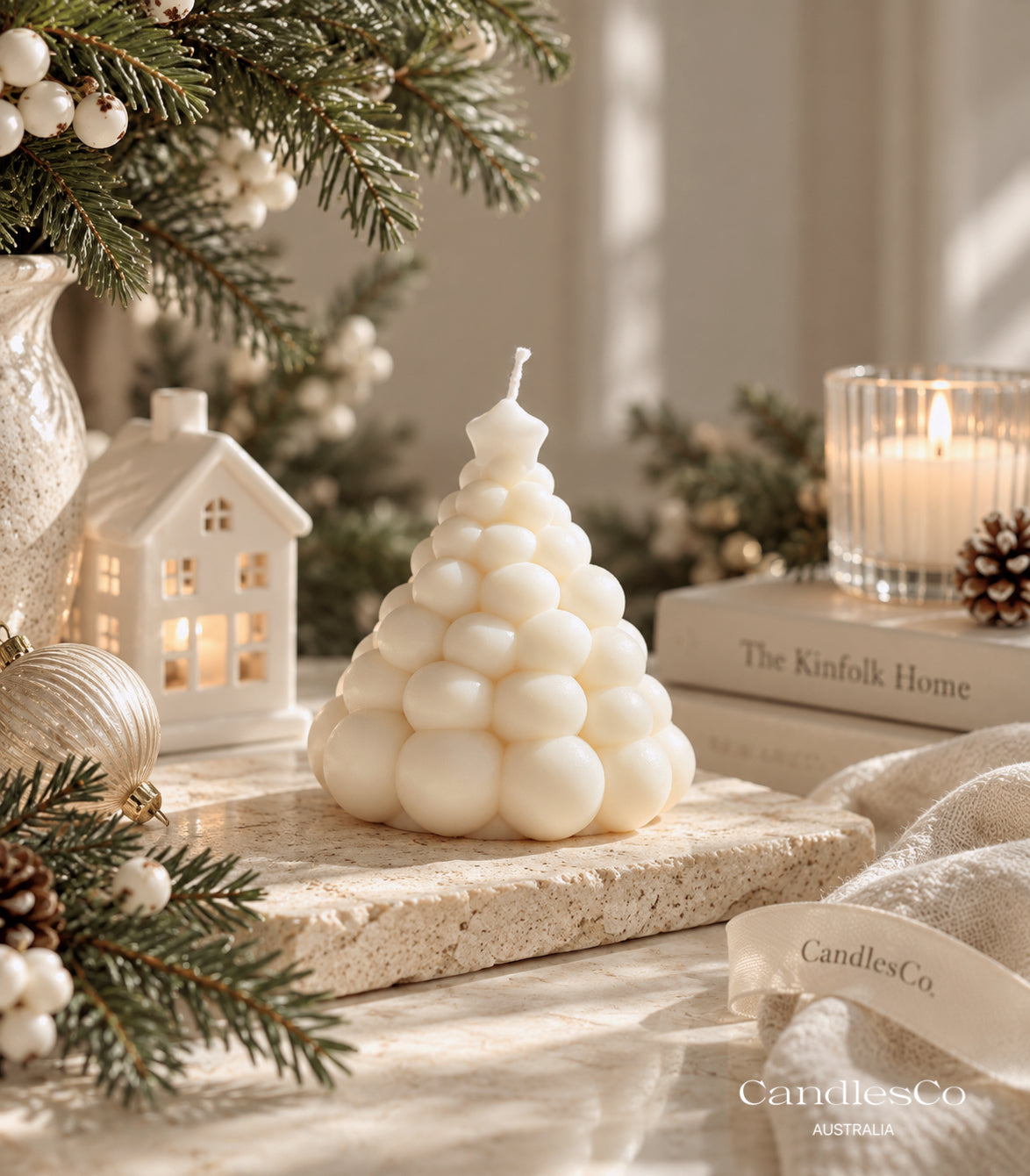 Plump Christmas Bauble Tree