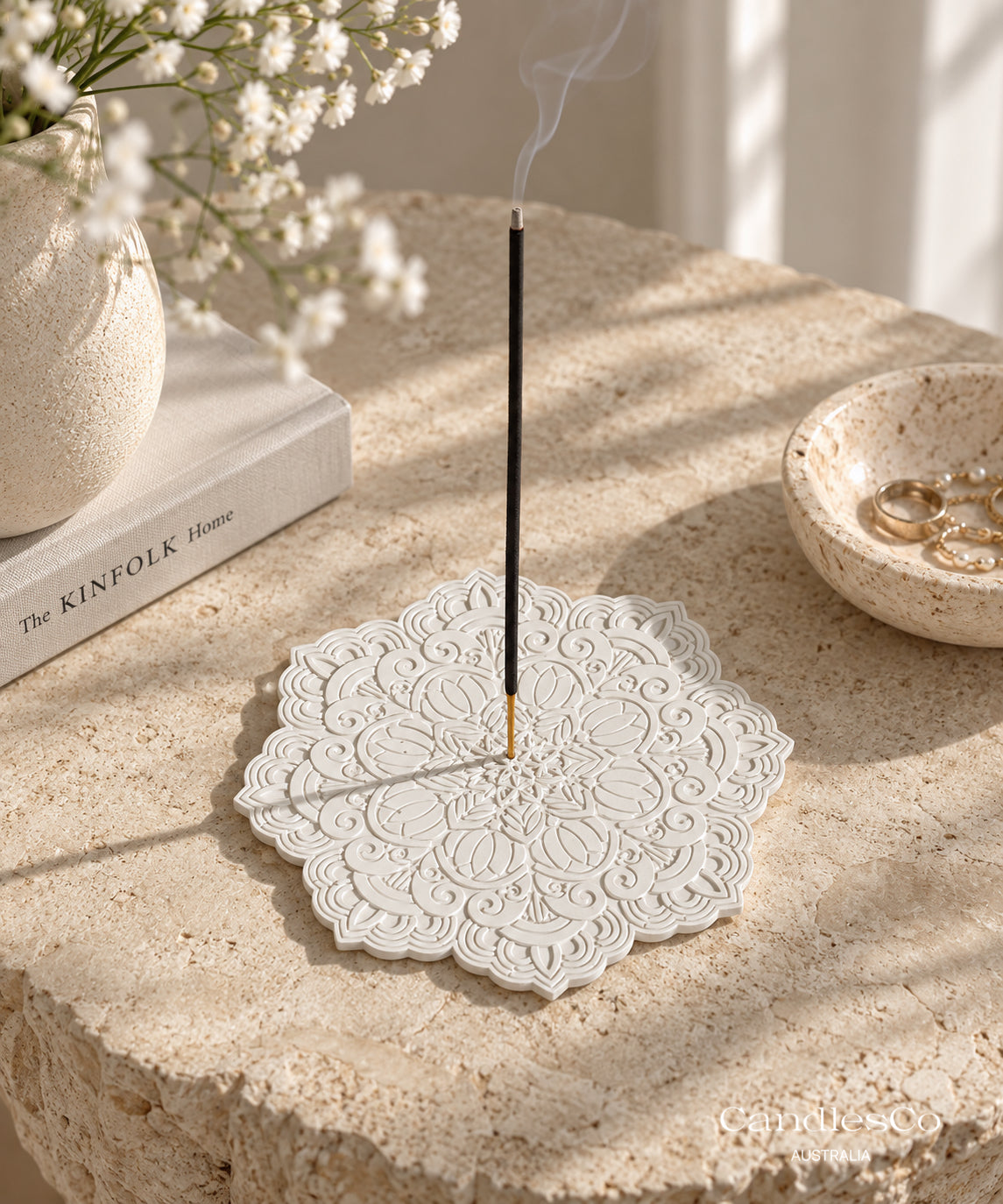 Mandala Incense Stick Holder | Handmade Incense Holder
