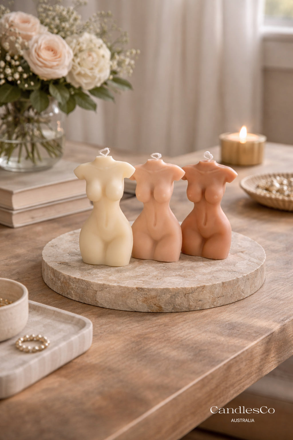 Female Body Candle