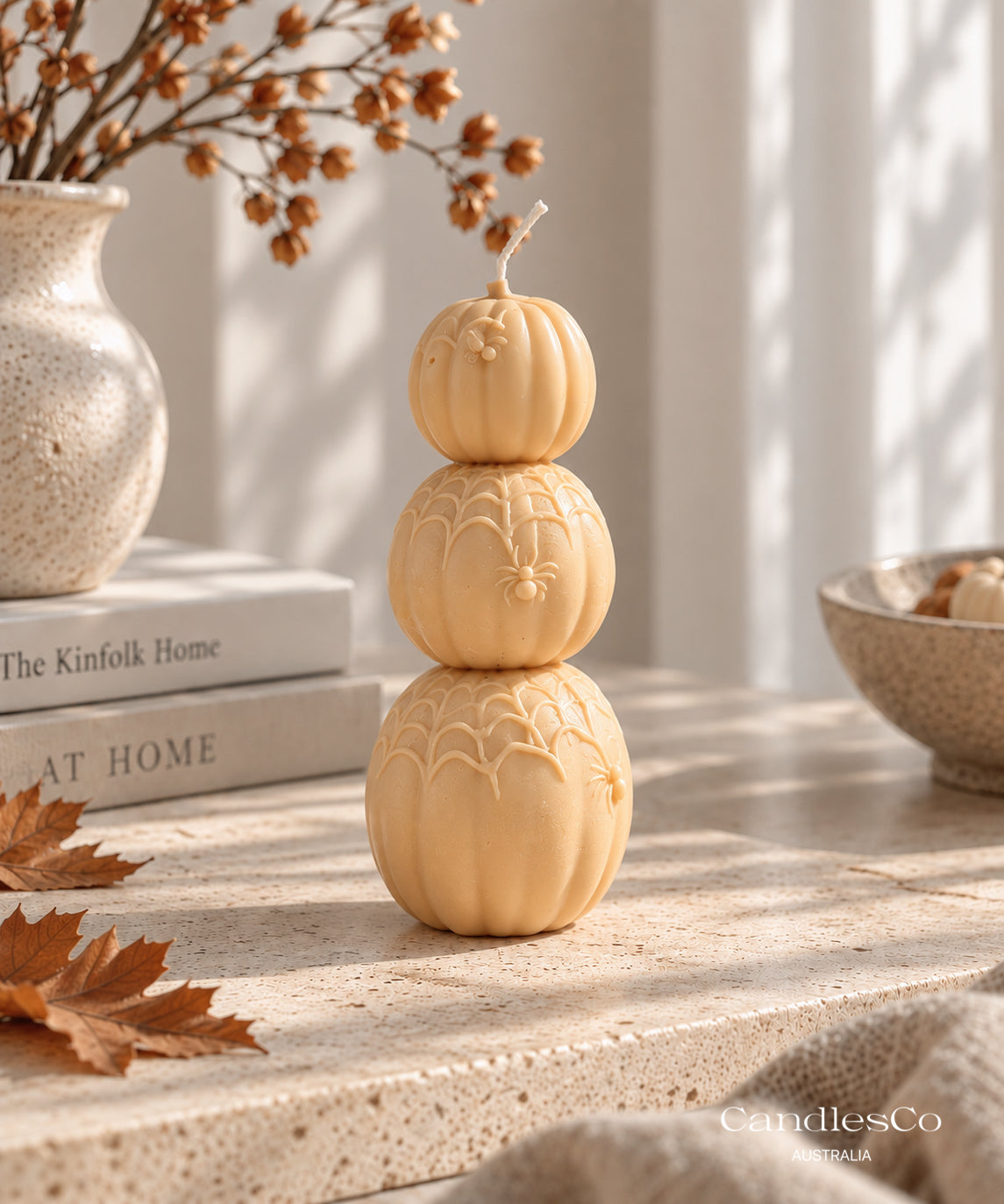 Pillar Pumpkin Candle