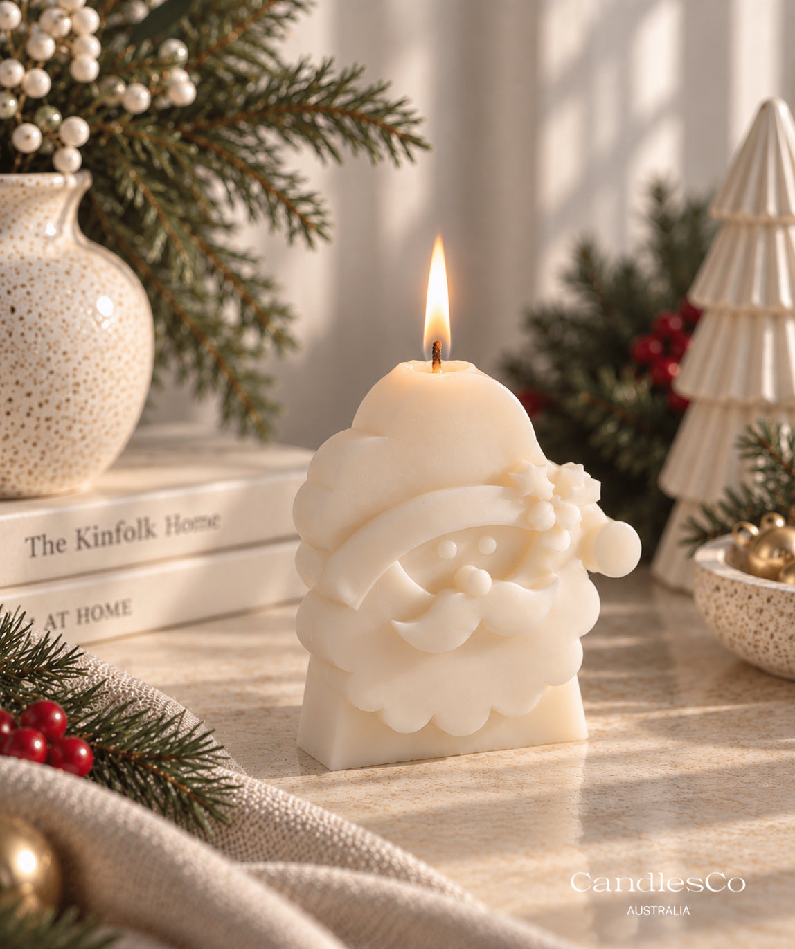 Santa Candle