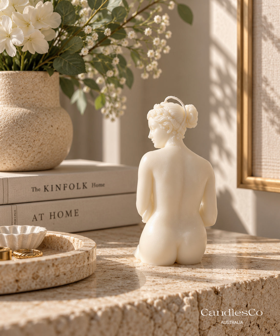 Venus Goddess Sculptural Candle