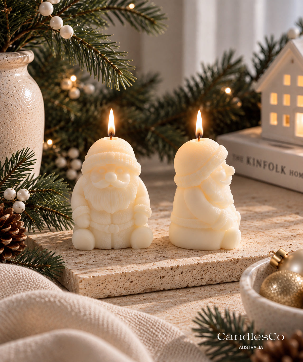 Santa Candle