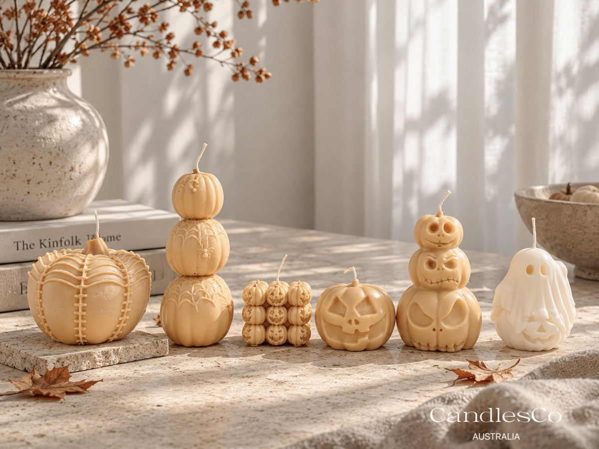 Small Pumpkin Candle
