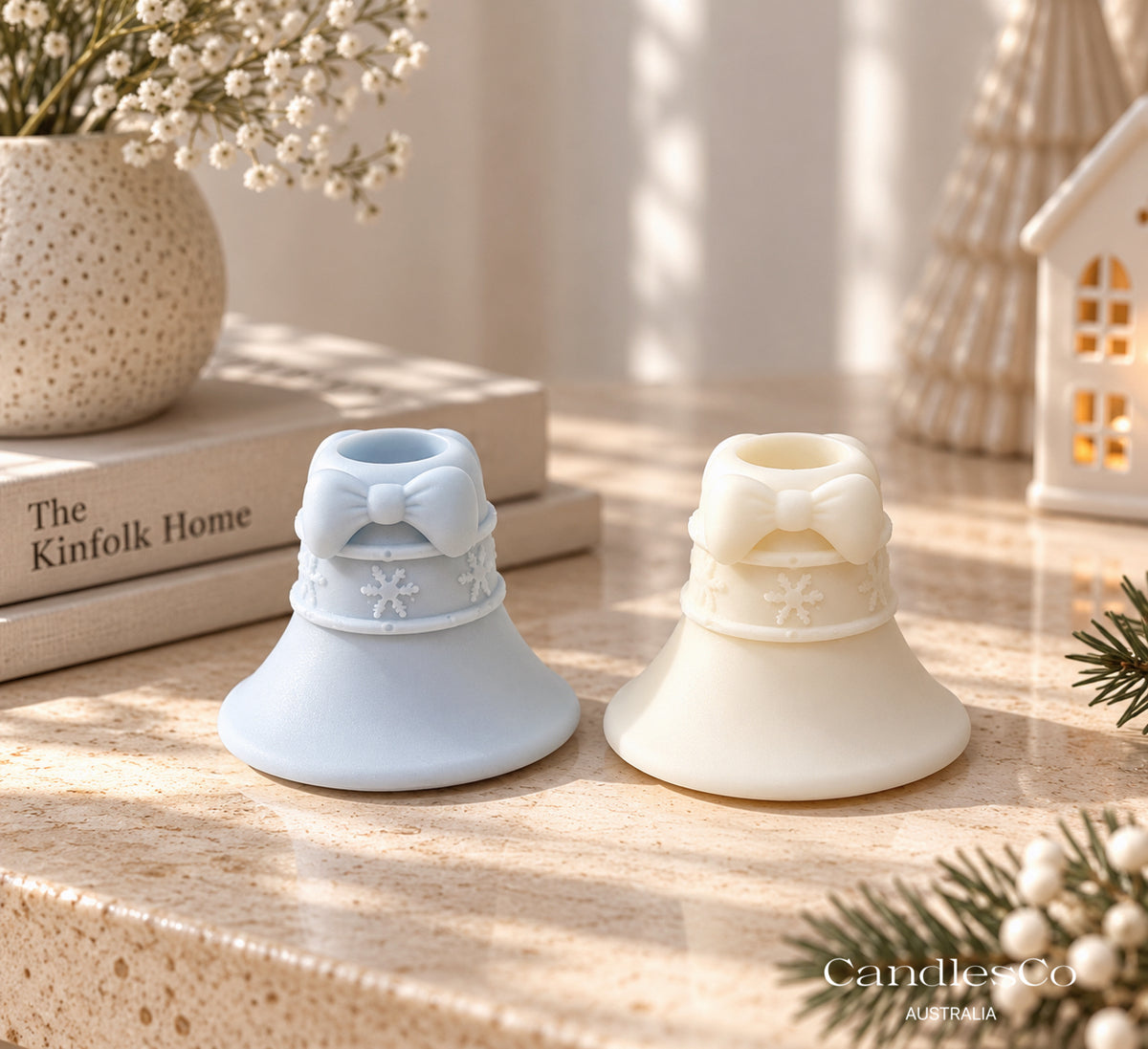 Christmas Taper Candle Charms