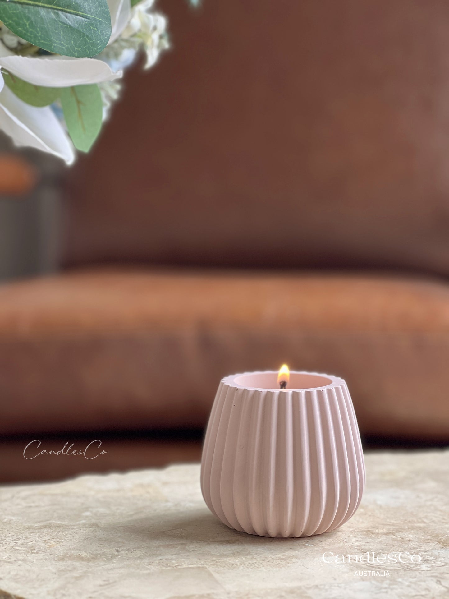 Scented Ribbed Vessel