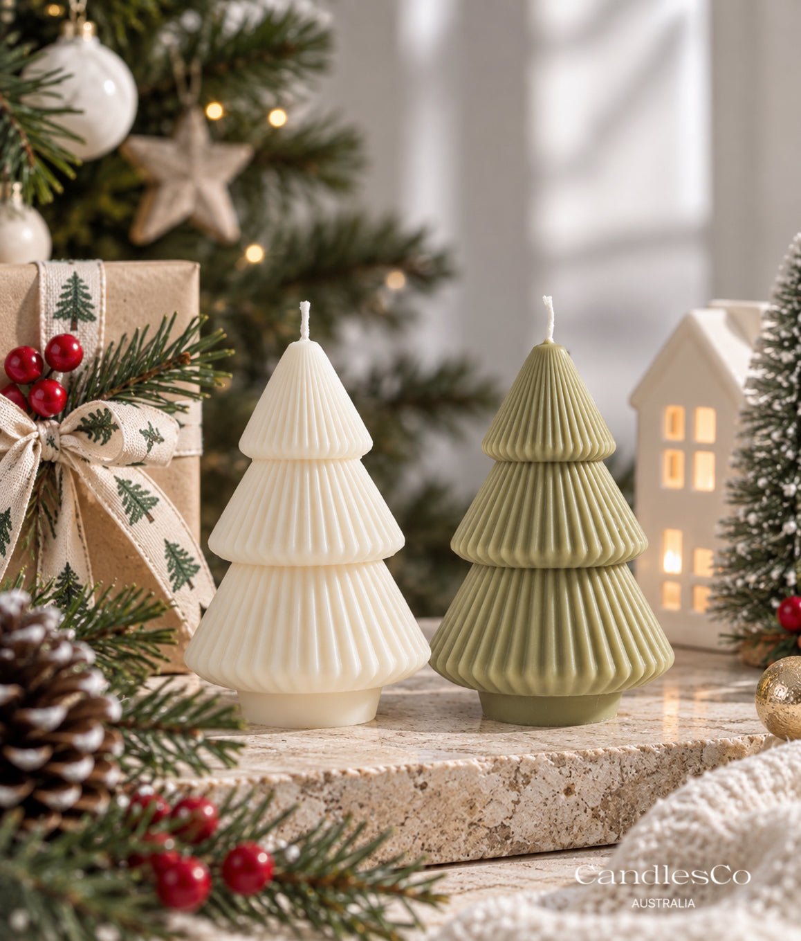 Ribbed Christmas Tree