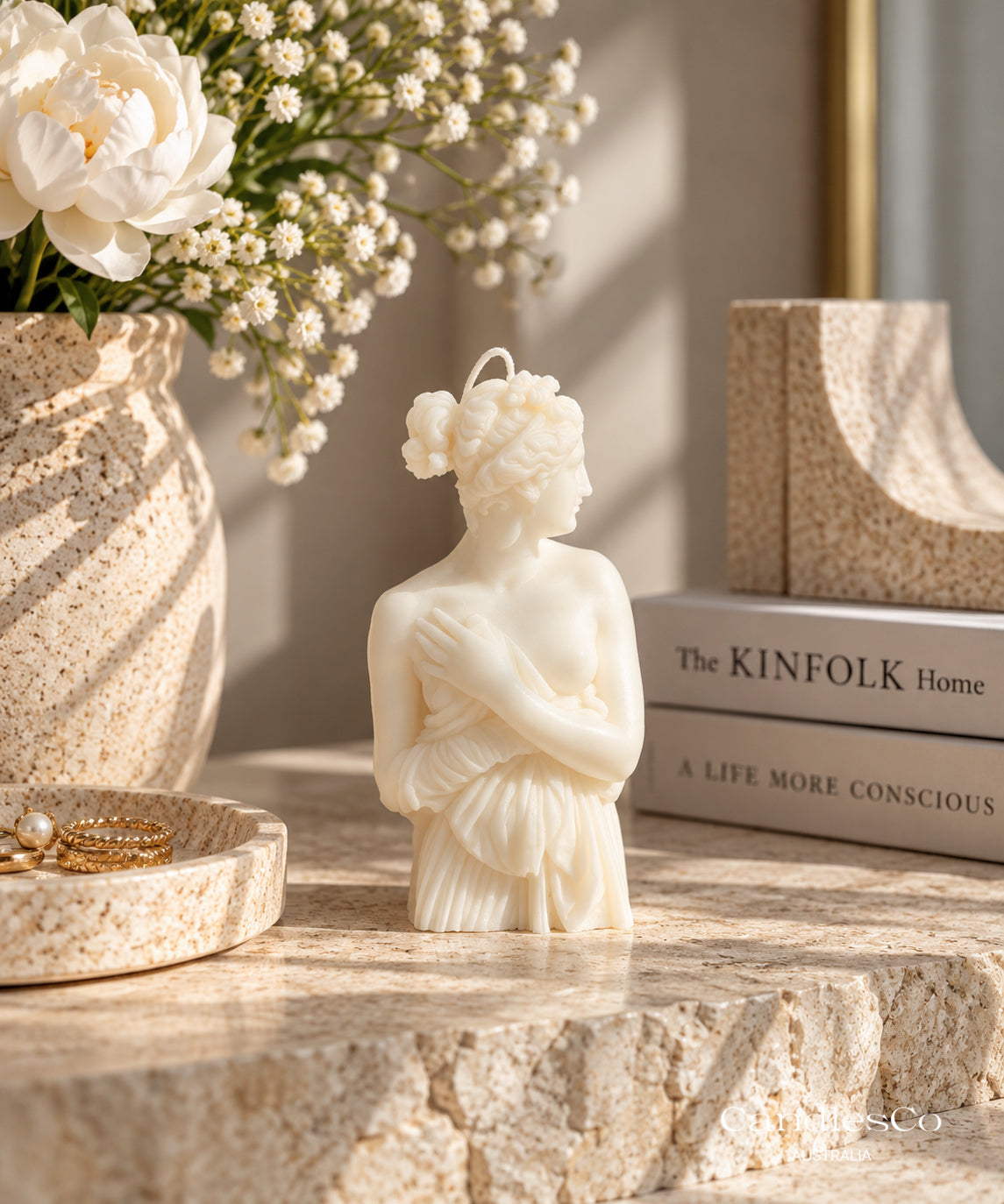 Venus Goddess Sculptural Candle