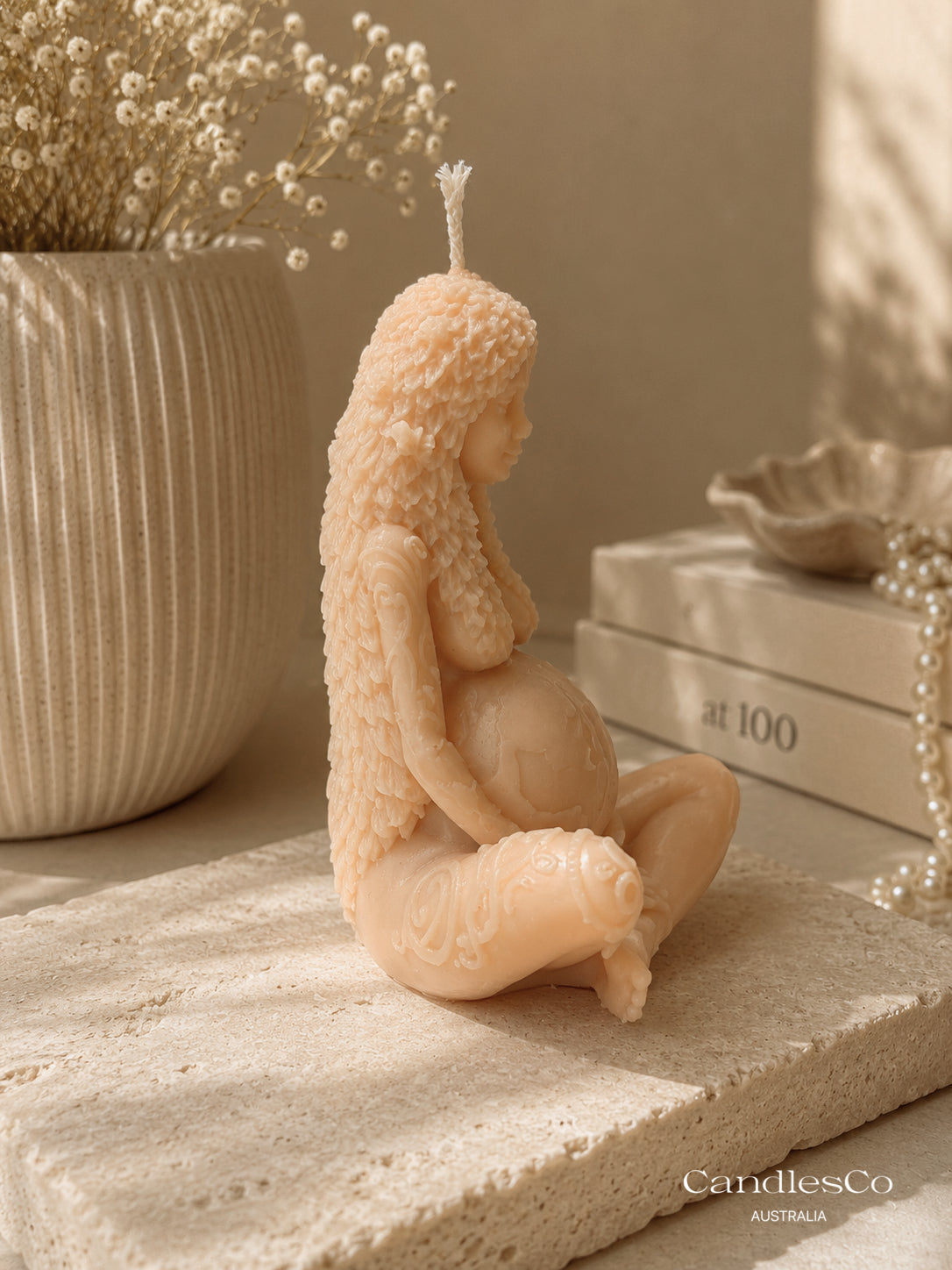 Pregnant Mother Candle