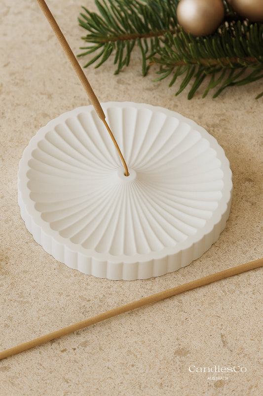 Scallop Bloom Incense Holder