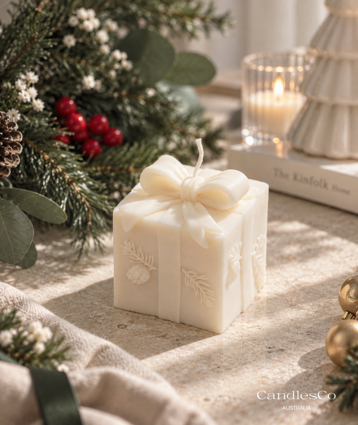 Christmas Gift Box Candle