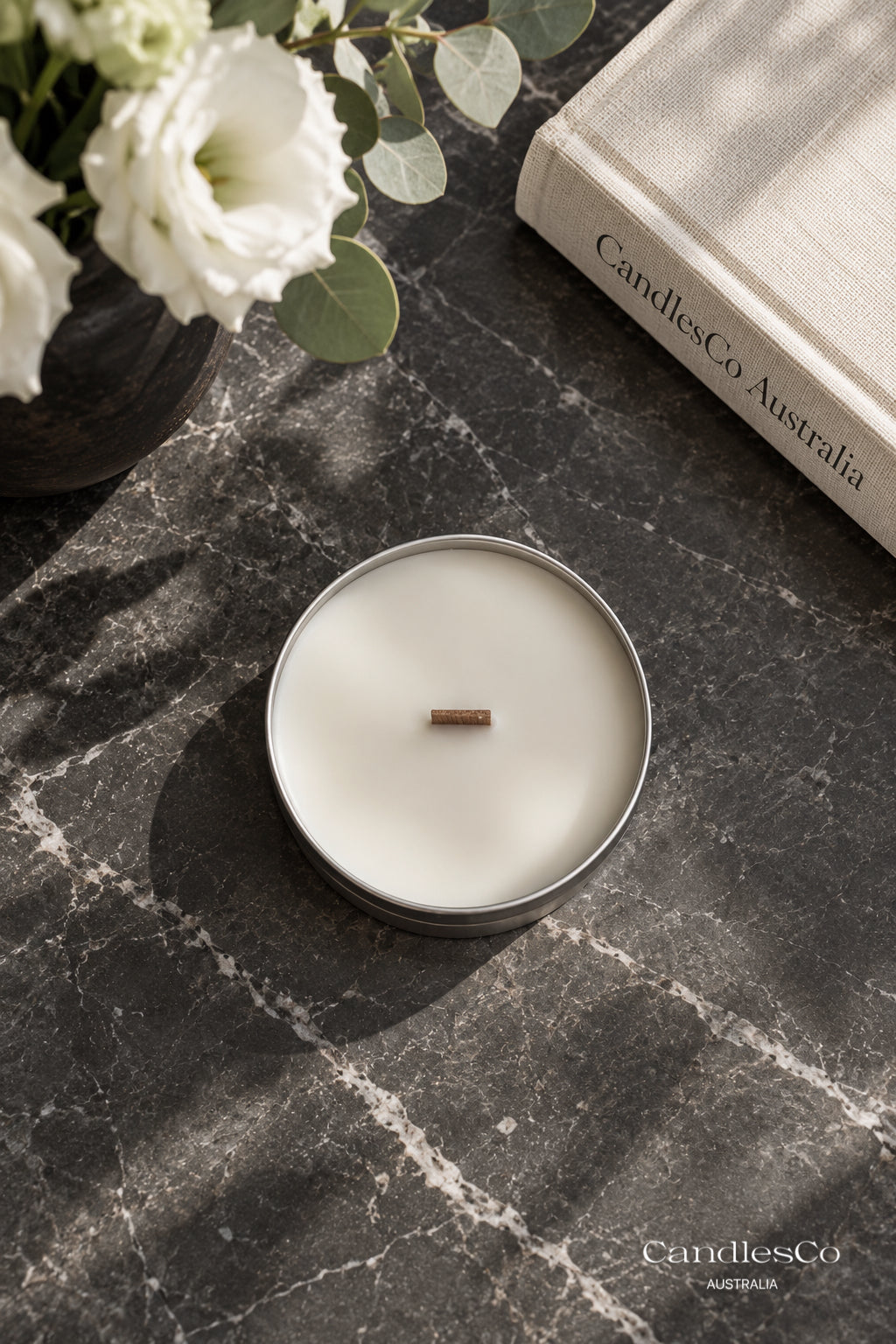 Personalised Message Candle – Custom Text Scented Soy Candle | Handmade Gift Tin for Birthdays, Anniversaries & Special Occasions