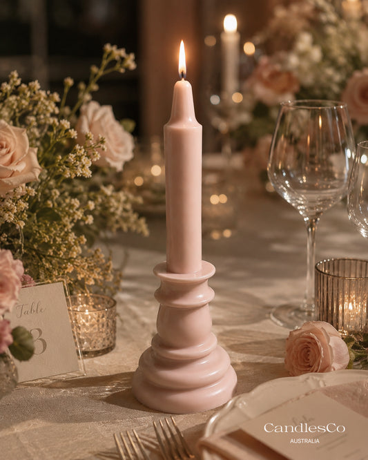 Vintage Taper Pillar Candle