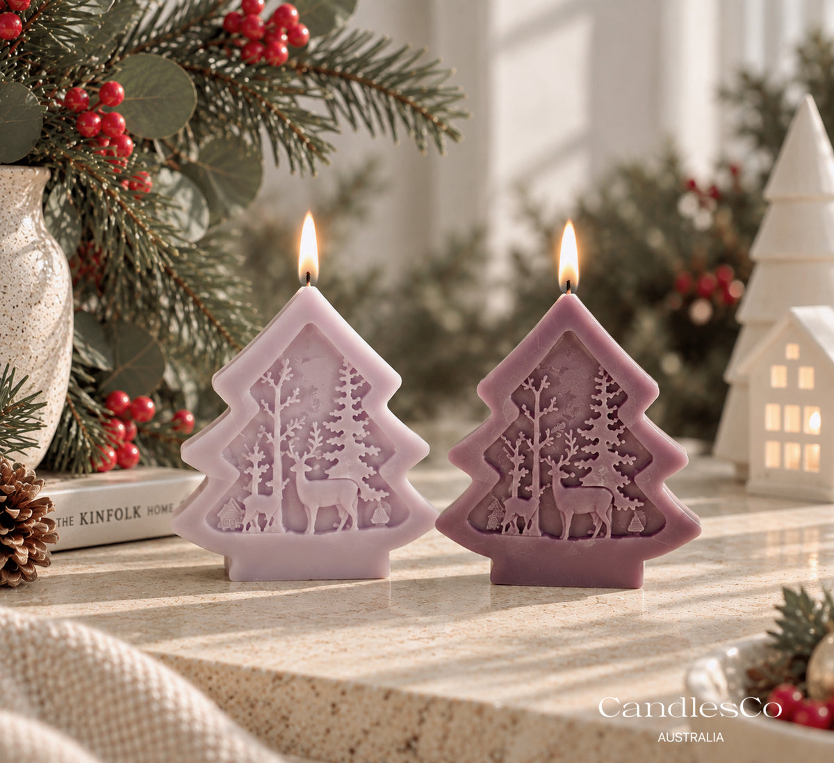 Reindeer Forest Candle