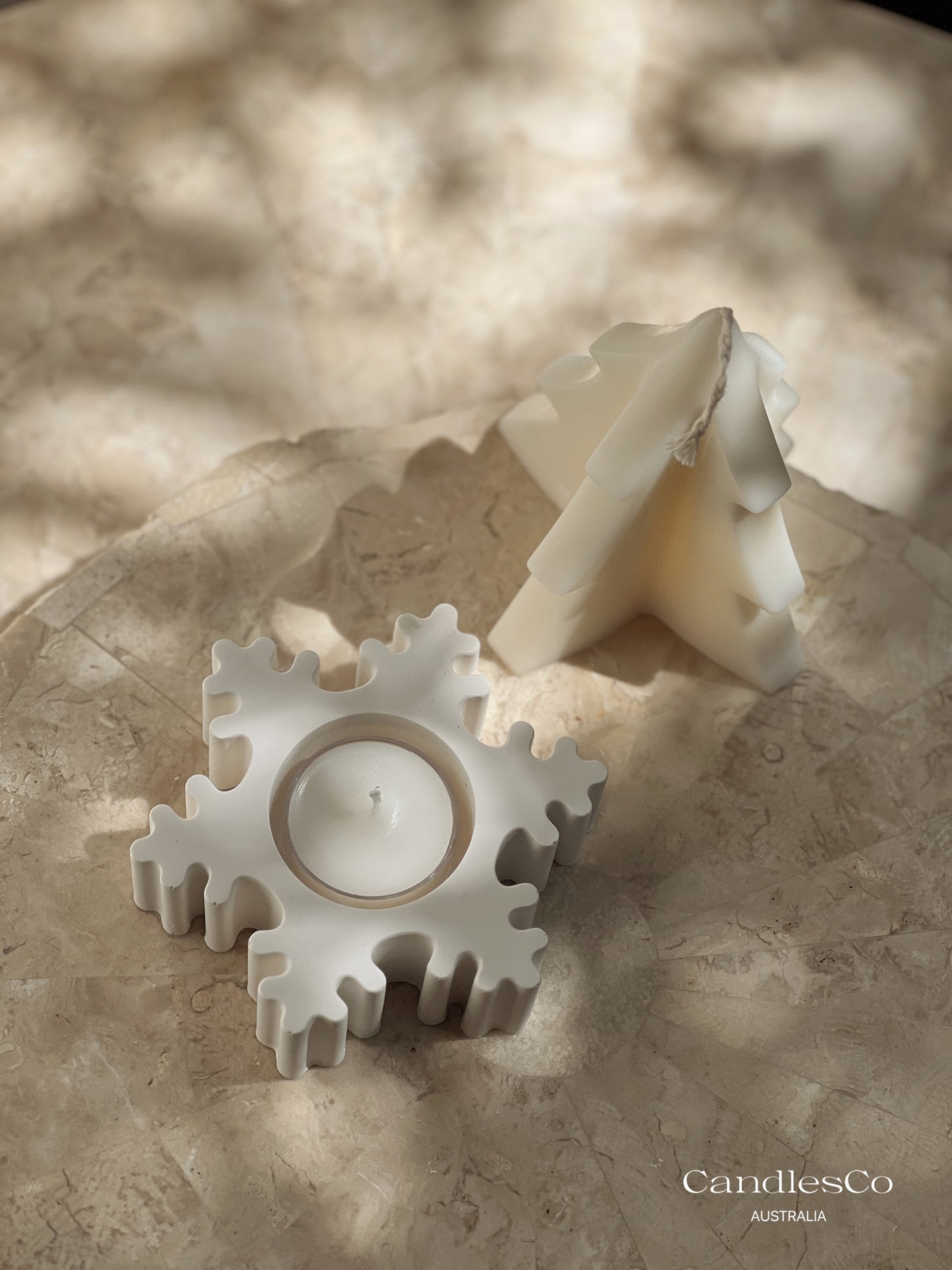 Christmas Snowflake Tealight Holder