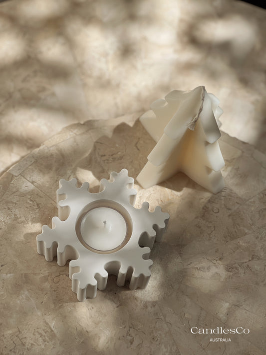 Christmas Snowflake Tealight Holder