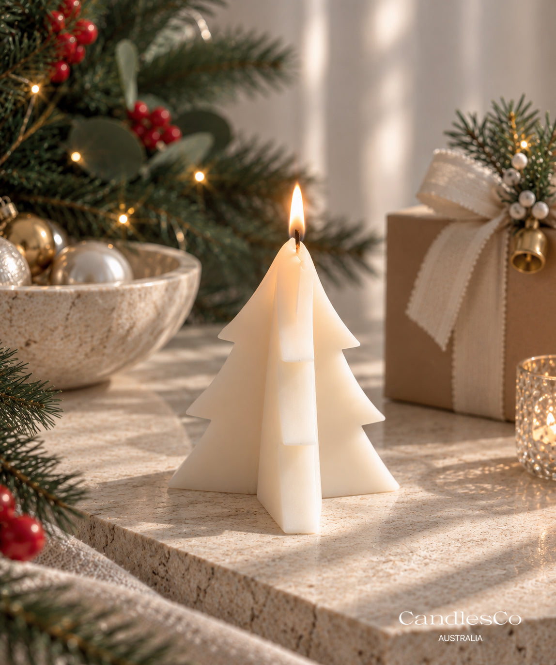 Christmas Tree Candle