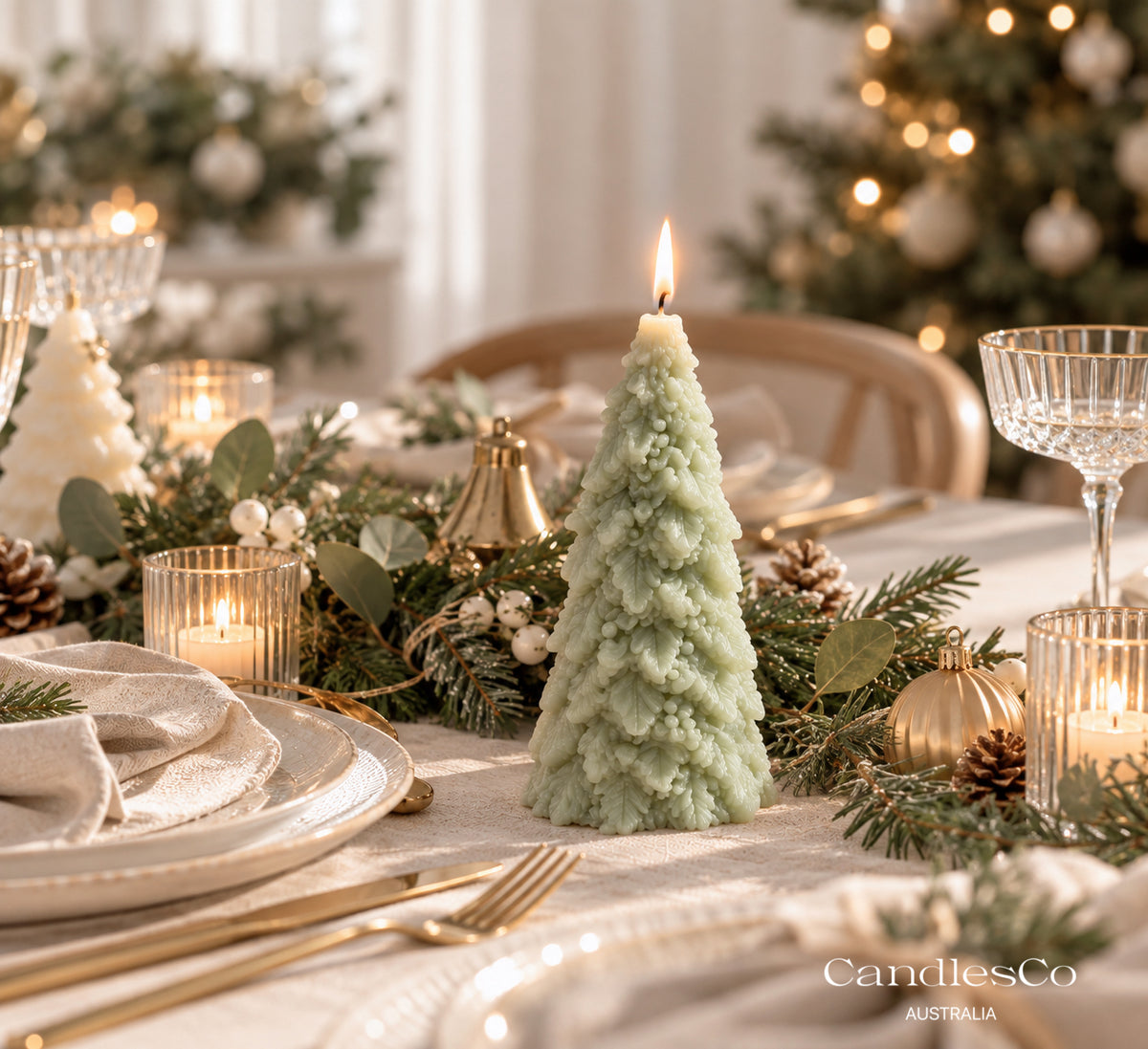 Christmas Tree Candle – Botanical Soy Christmas Candle