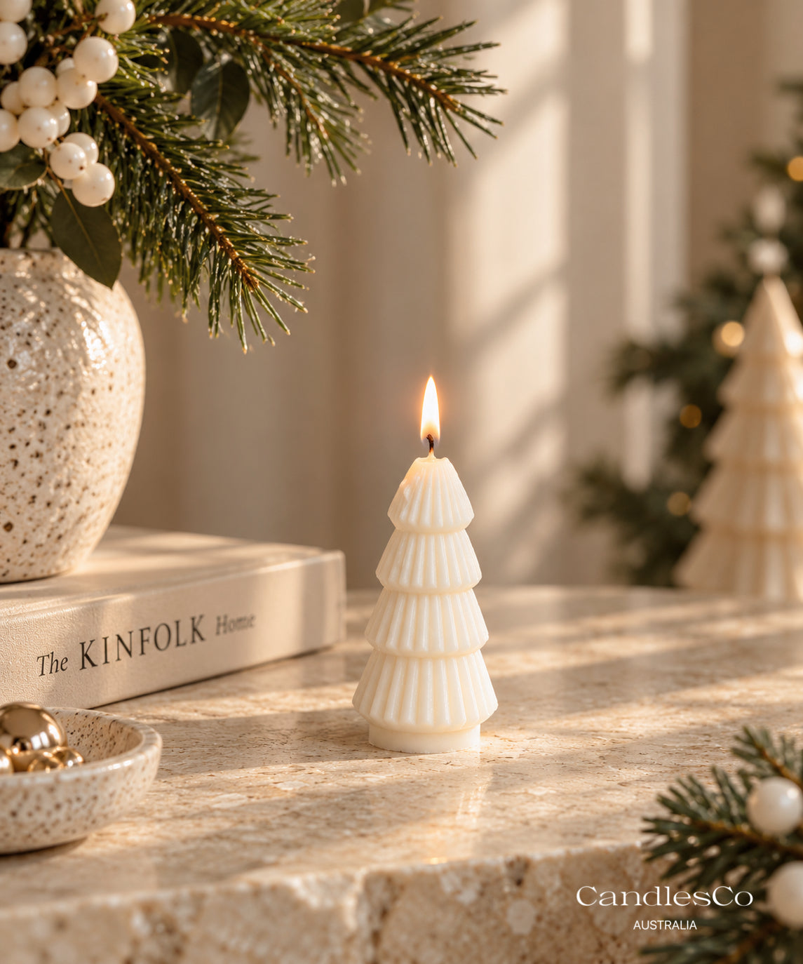 Christmas Tree Candles – Handmade Soy Christmas Candles | 5 Styles