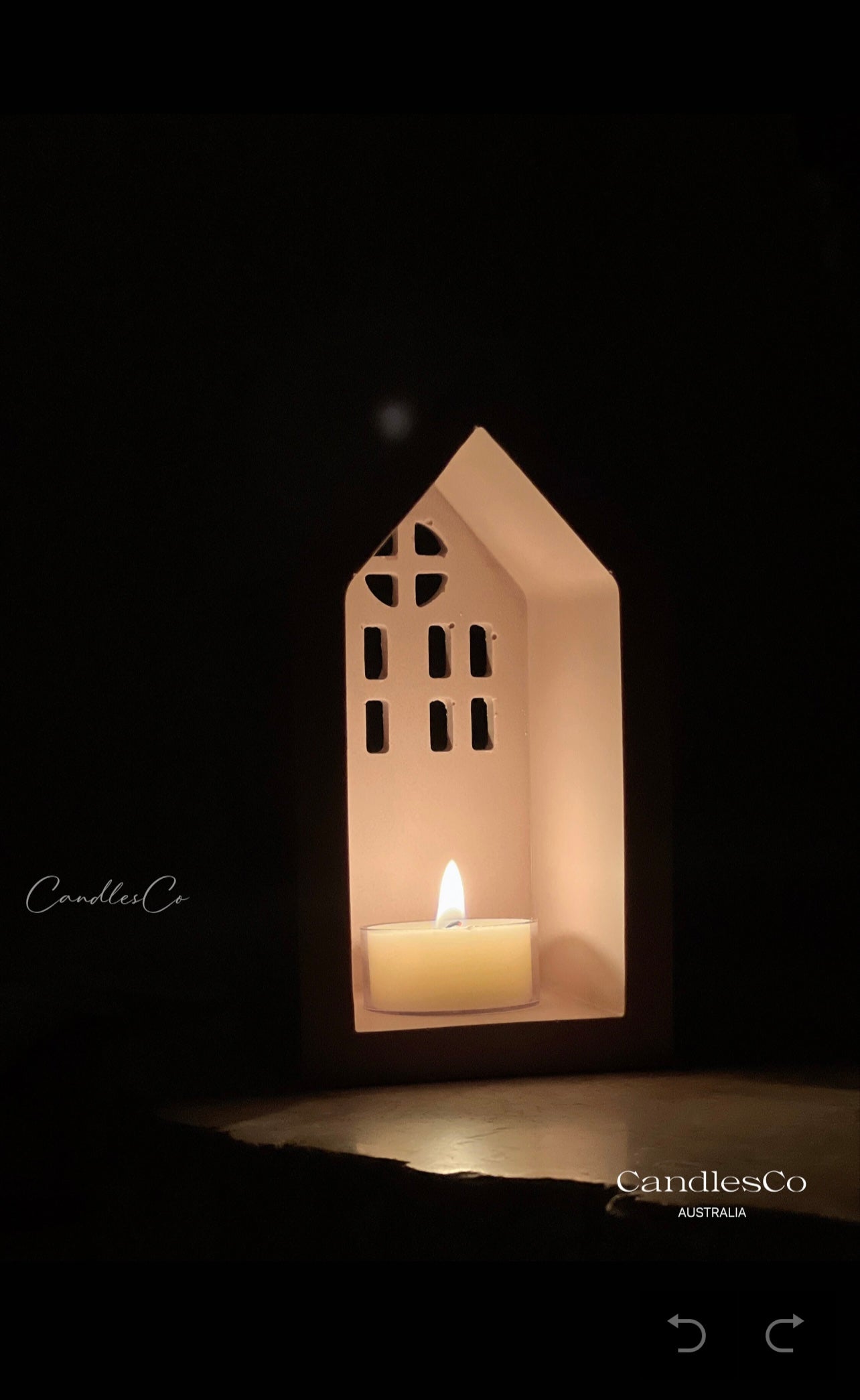 House Lantern Tealight Holder