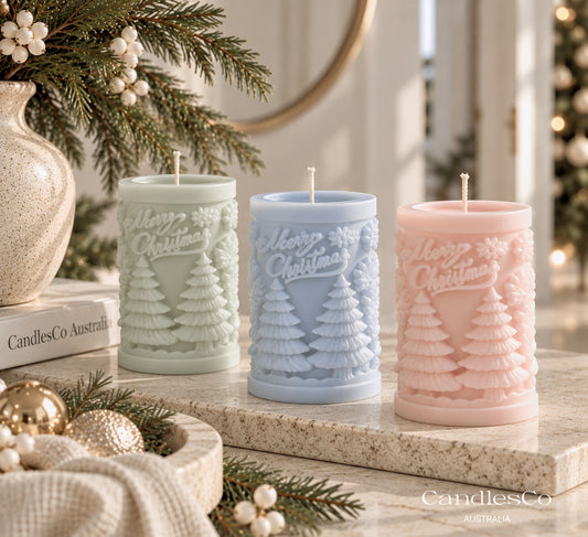 Christmas Forest Candle – Merry Christmas Soy Candle