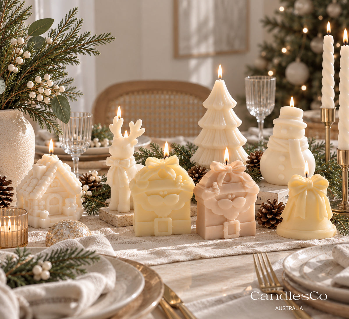 Santa Candle