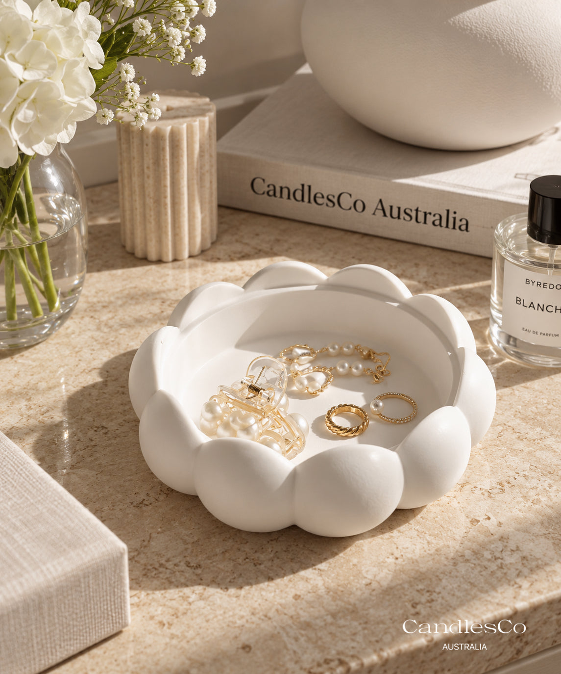 Flower Trinket Tray | Handmade Jewellery Dish