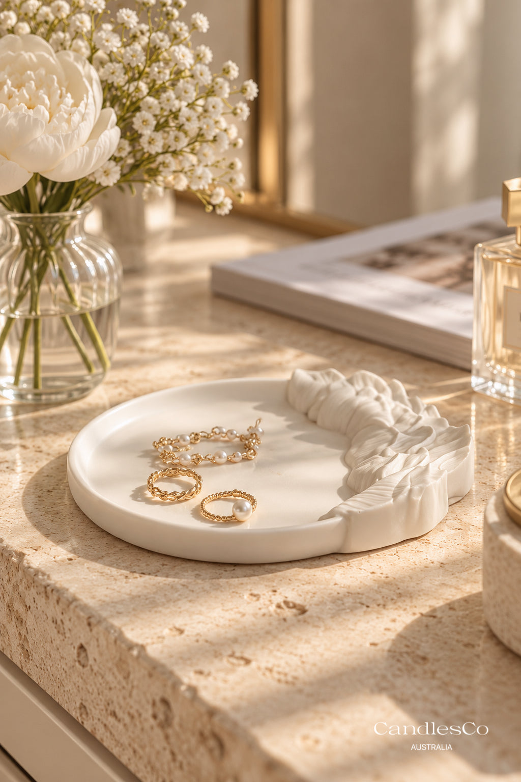 Ginkgo Leaf Trinket Tray – Jewellery & Keepsake Dish