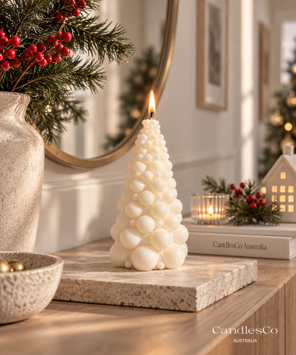 Christmas Tree Candle Collection – Handmade Soy Christmas Candles | 7 Styles