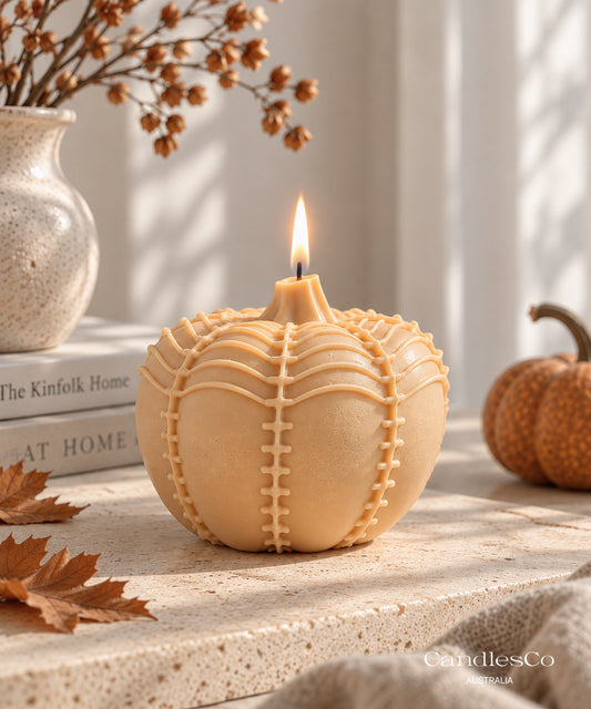 Large Pumpkin Candle