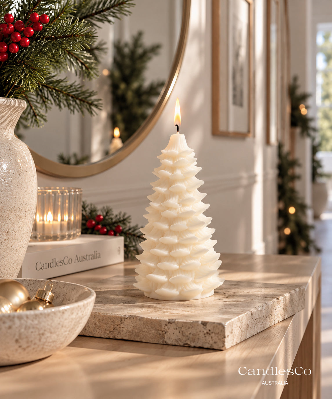 Christmas Tree Candle Collection – Handmade Soy Christmas Candles | 7 Styles