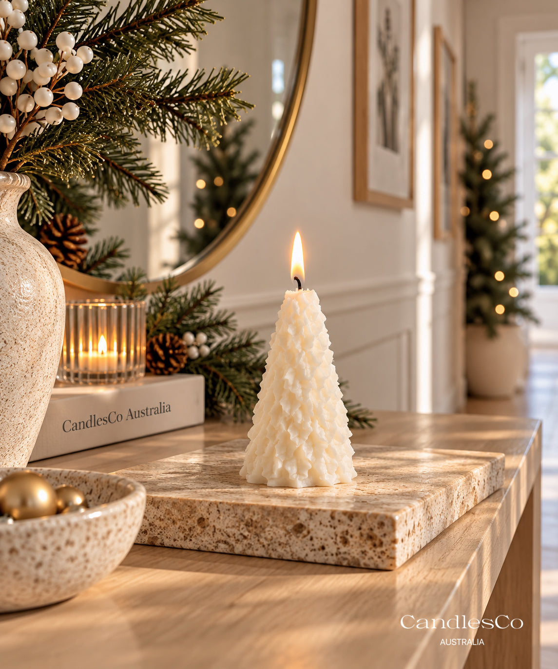 Christmas Tree Candle Collection – Handmade Soy Christmas Candles | 7 Styles