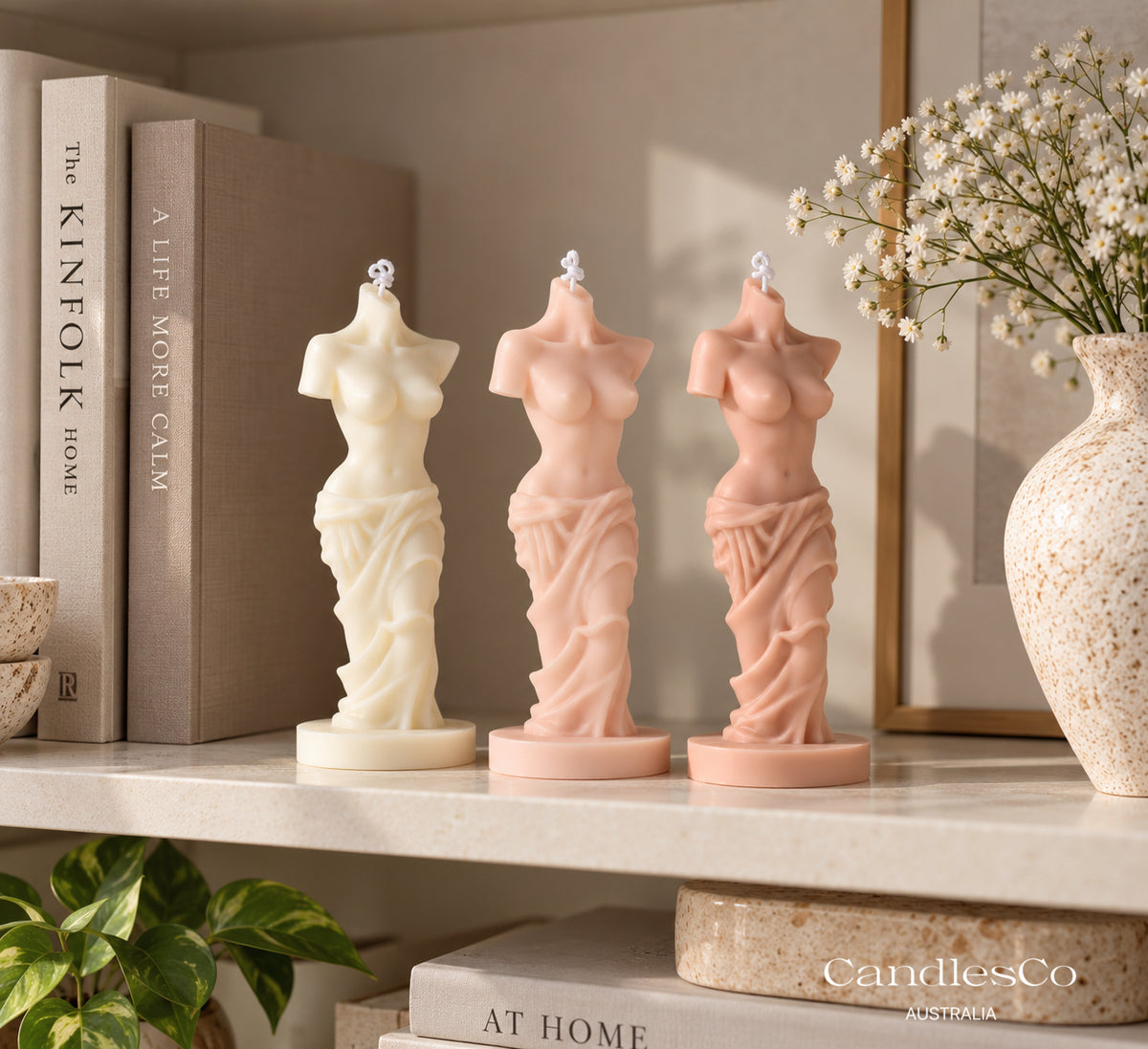 Venus Goddess Candle – Female Body Sculptural Soy Candle