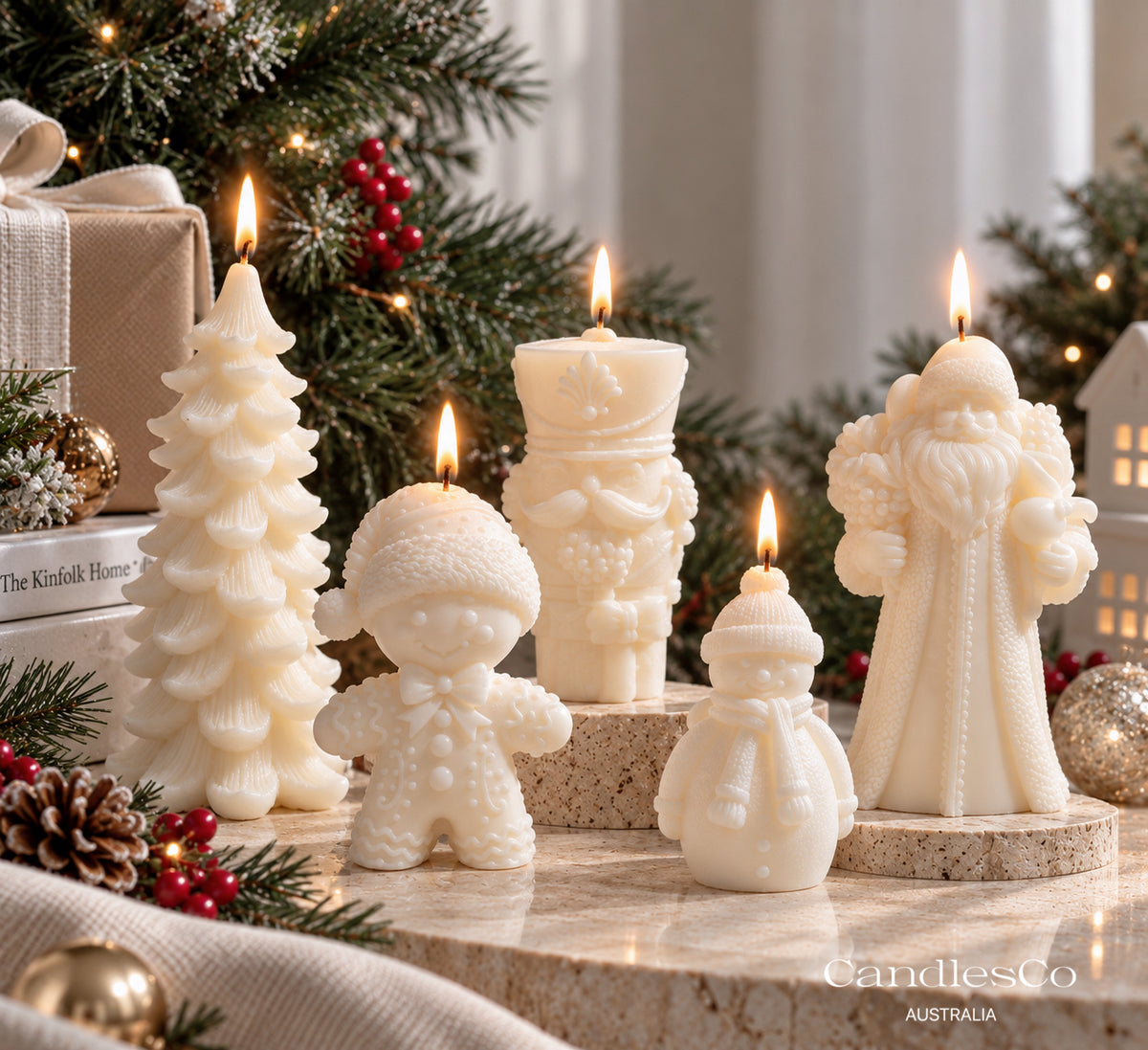Santa Candle