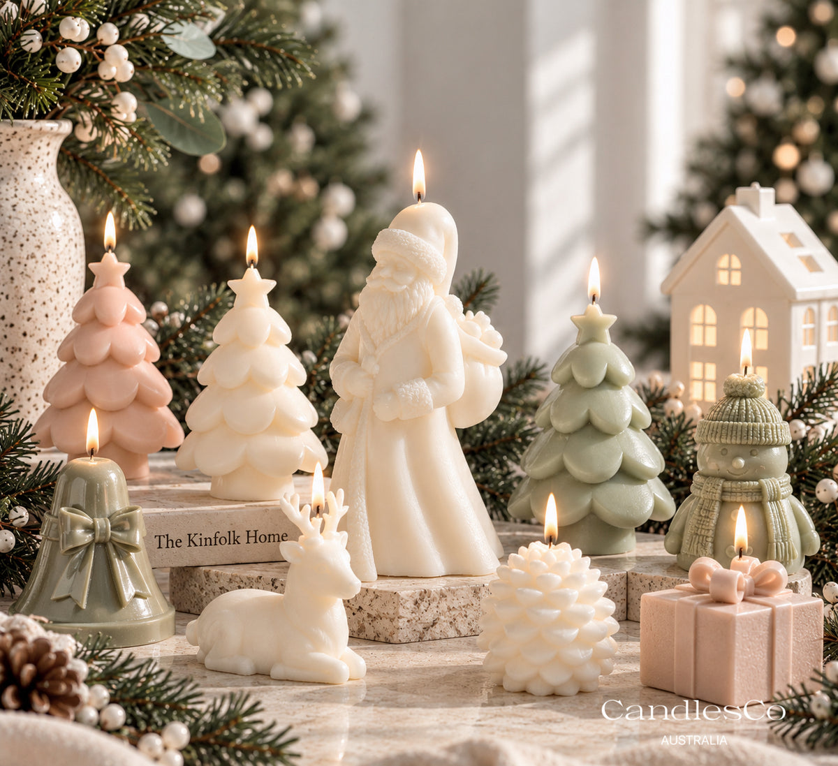 Santa Claus Candle