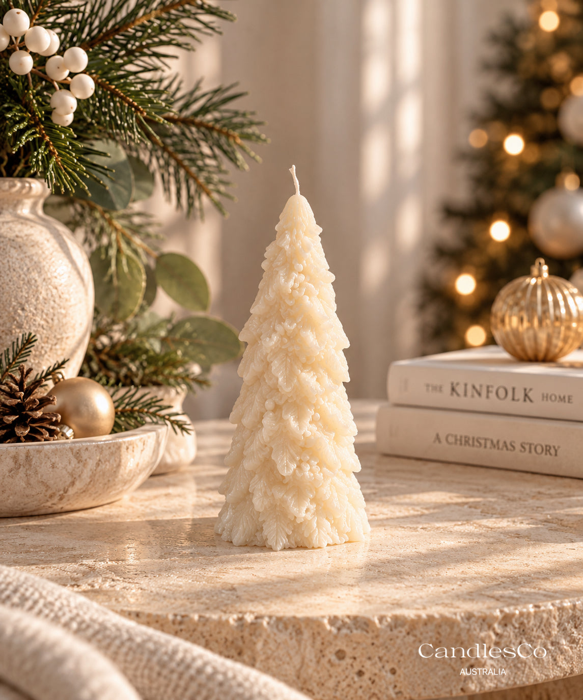 Christmas Tree Candle – Botanical Soy Christmas Candle