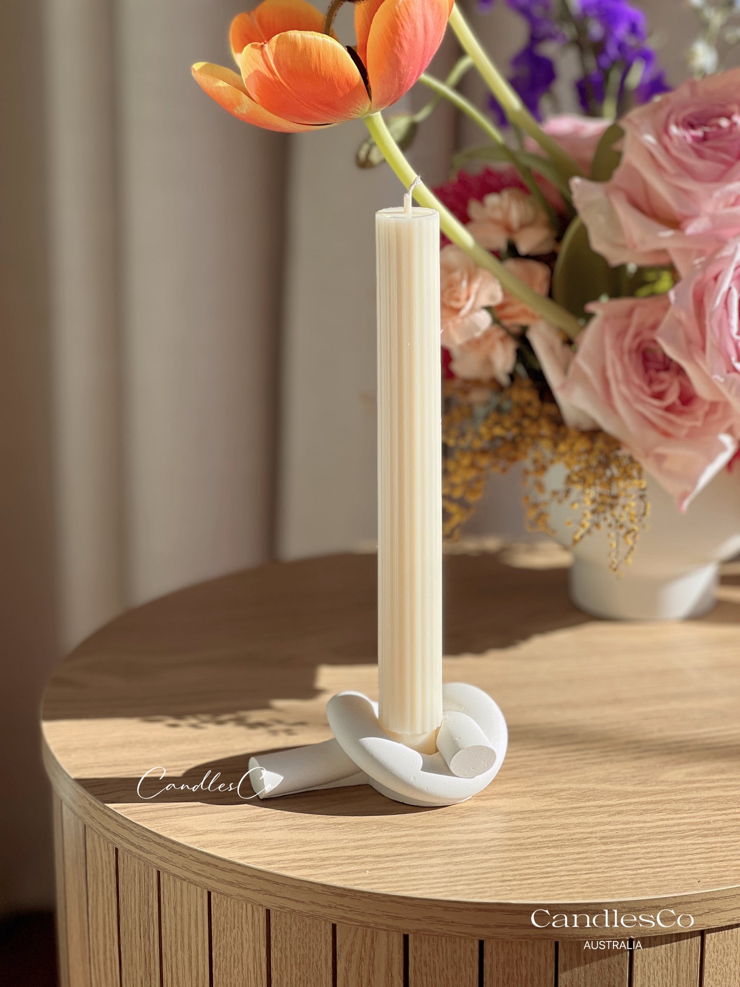 Knot Candlestick Holder