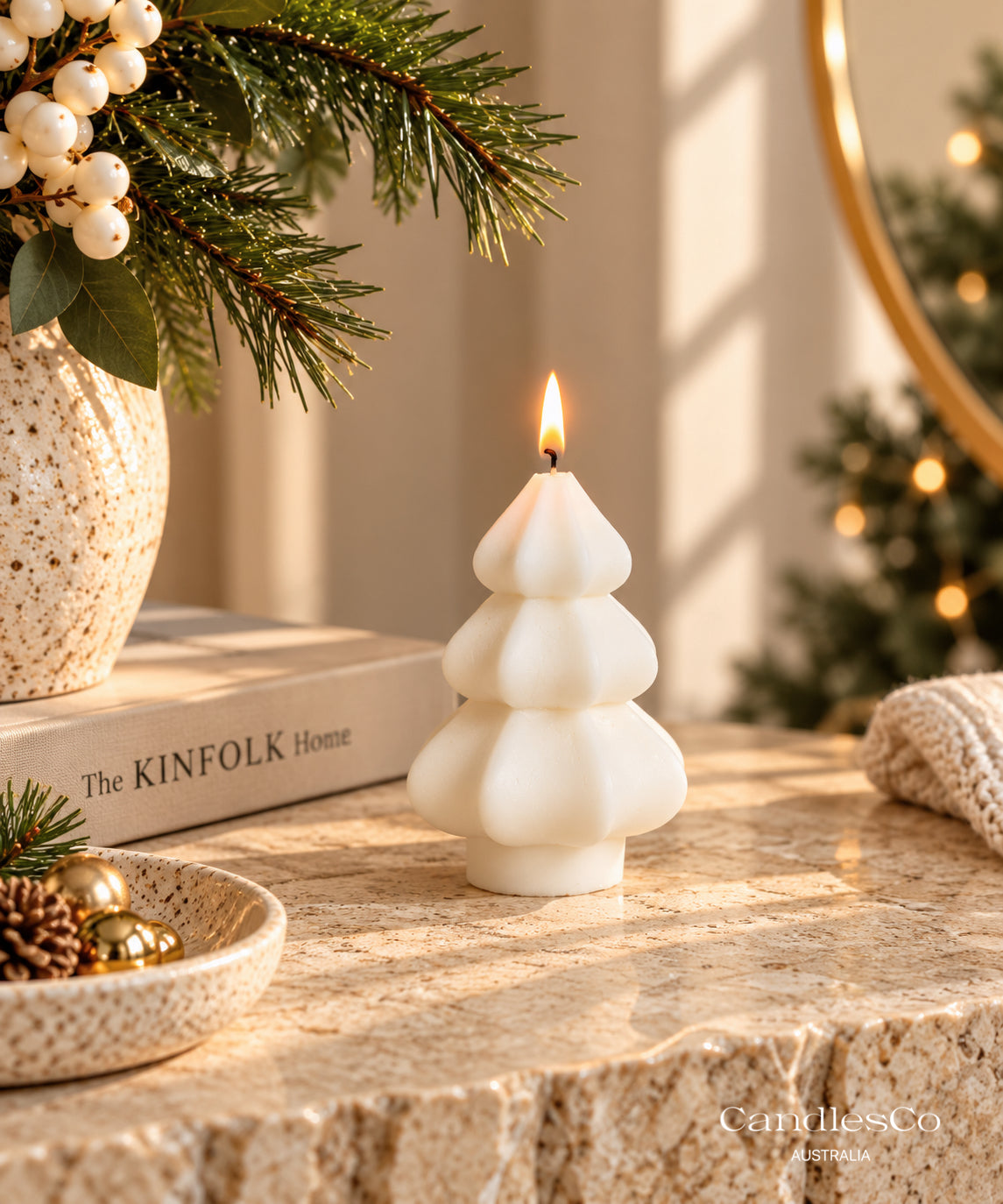 Christmas Tree Candles – Handmade Soy Christmas Candles | 5 Styles