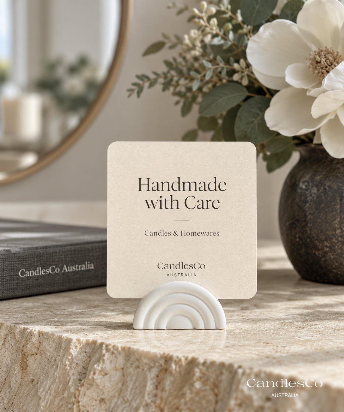 Rainbow Card Holder | Handmade Photo & Place Card Stand