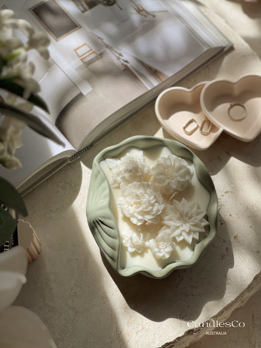 Seashell Vessel Candle