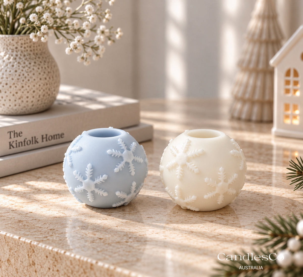 Christmas Taper Candle Charms