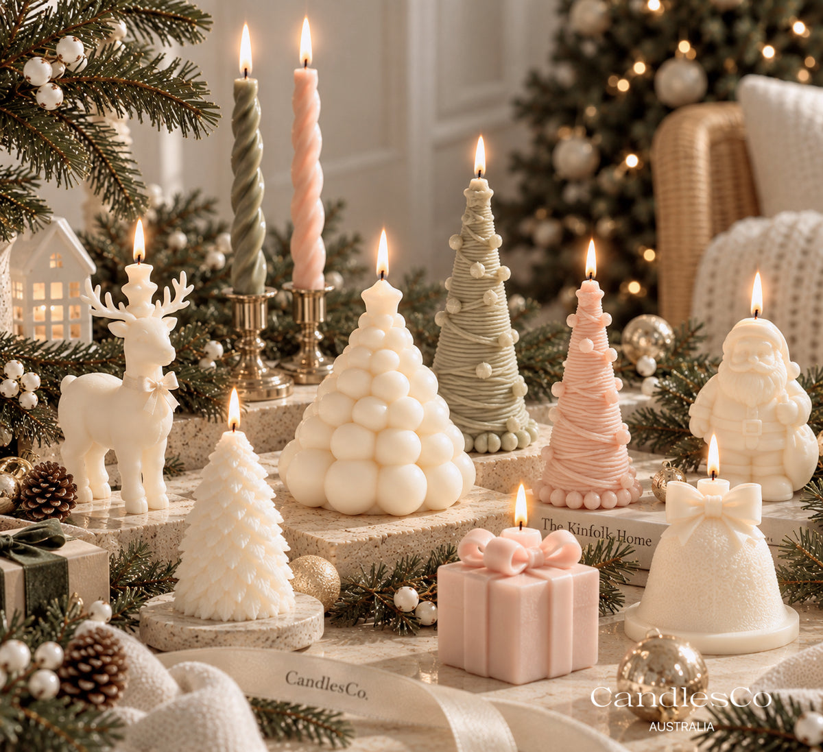 Plump Christmas Bauble Tree