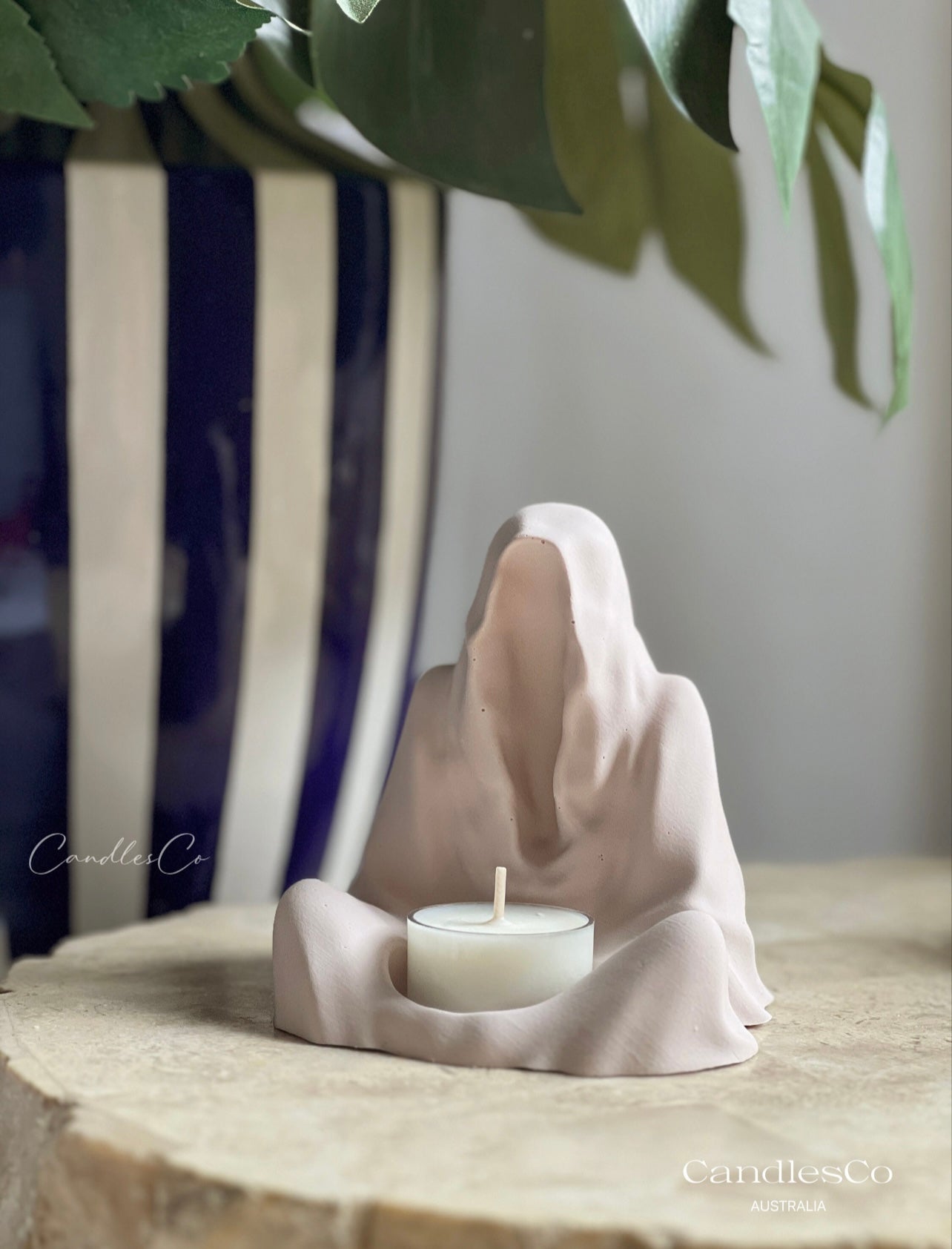 Ethereal Ghost Tealight Holder