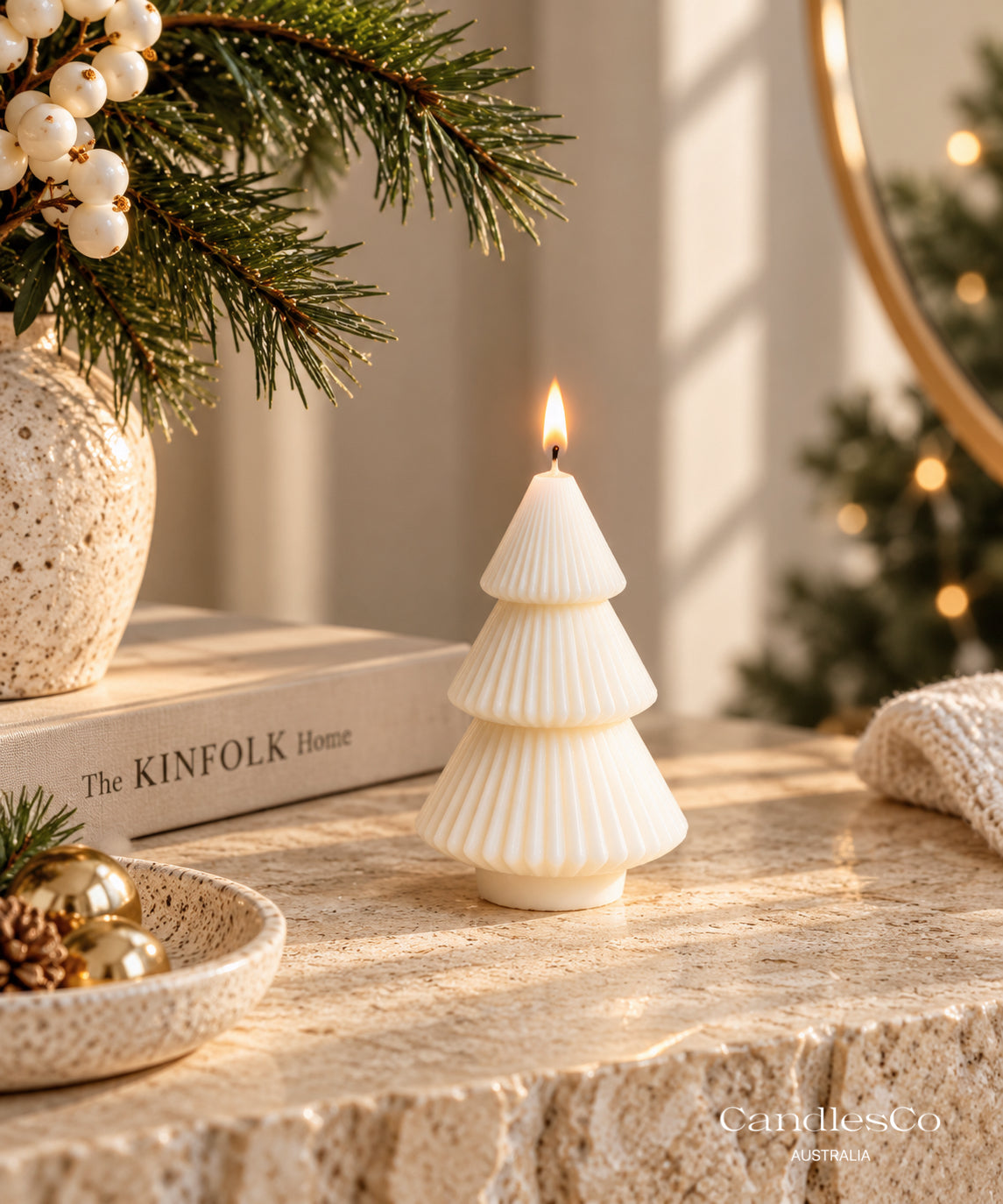 Christmas Tree Candles – Handmade Soy Christmas Candles | 5 Styles