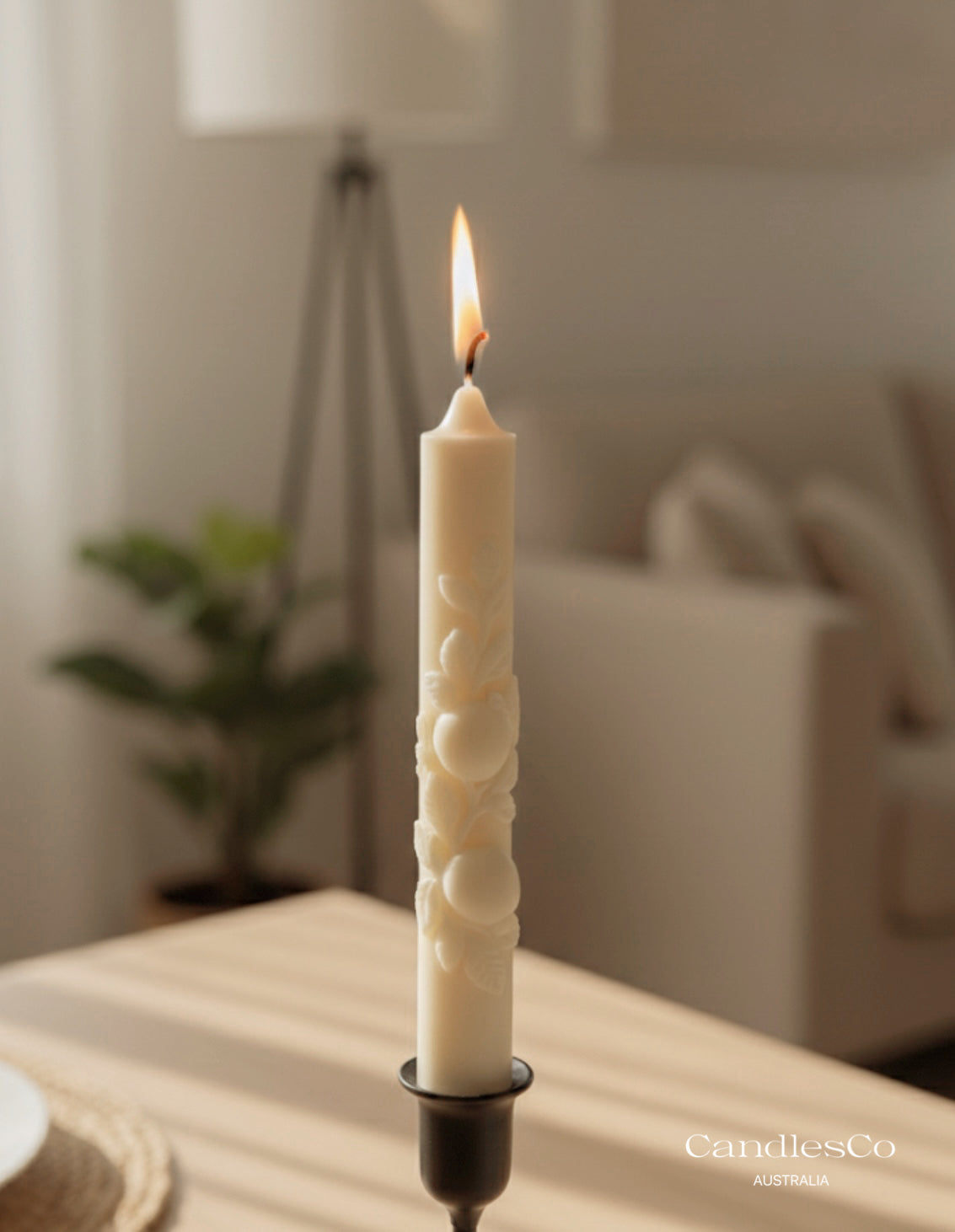 Botanique Taper Candle