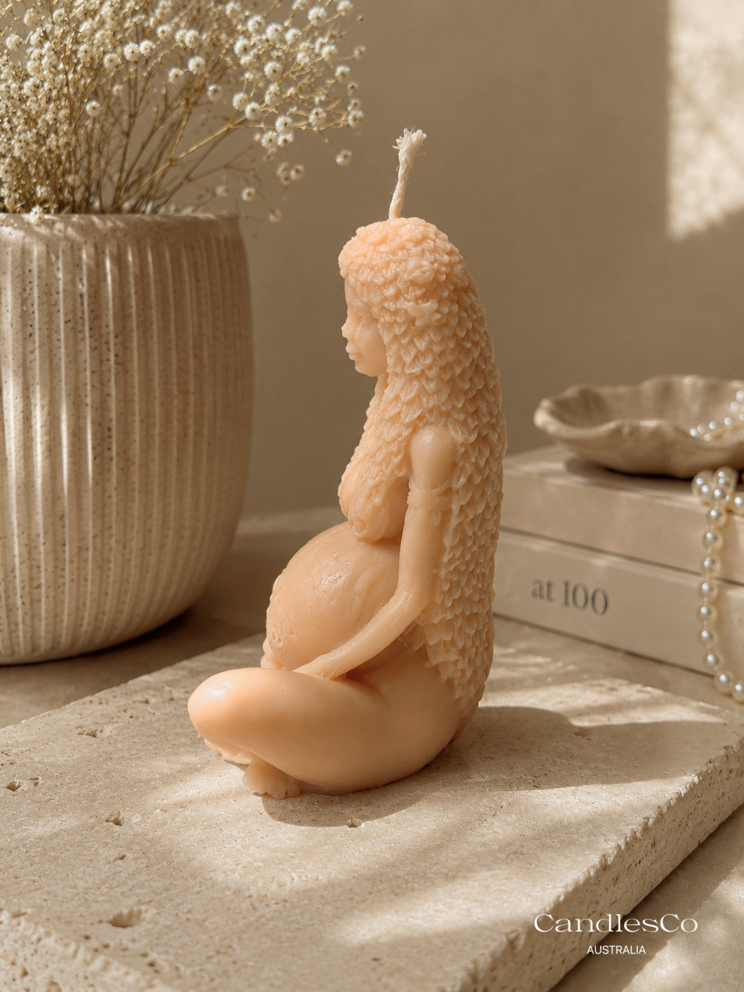 Pregnant Mother Candle