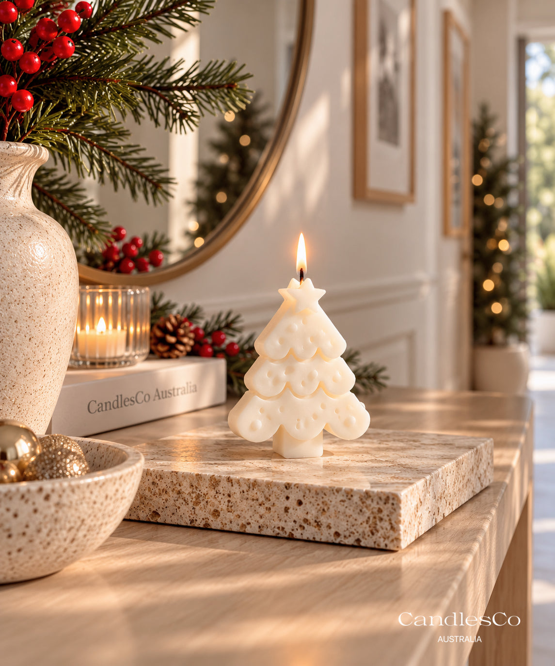 Christmas Tree Candle Collection – Handmade Soy Christmas Candles | 7 Styles