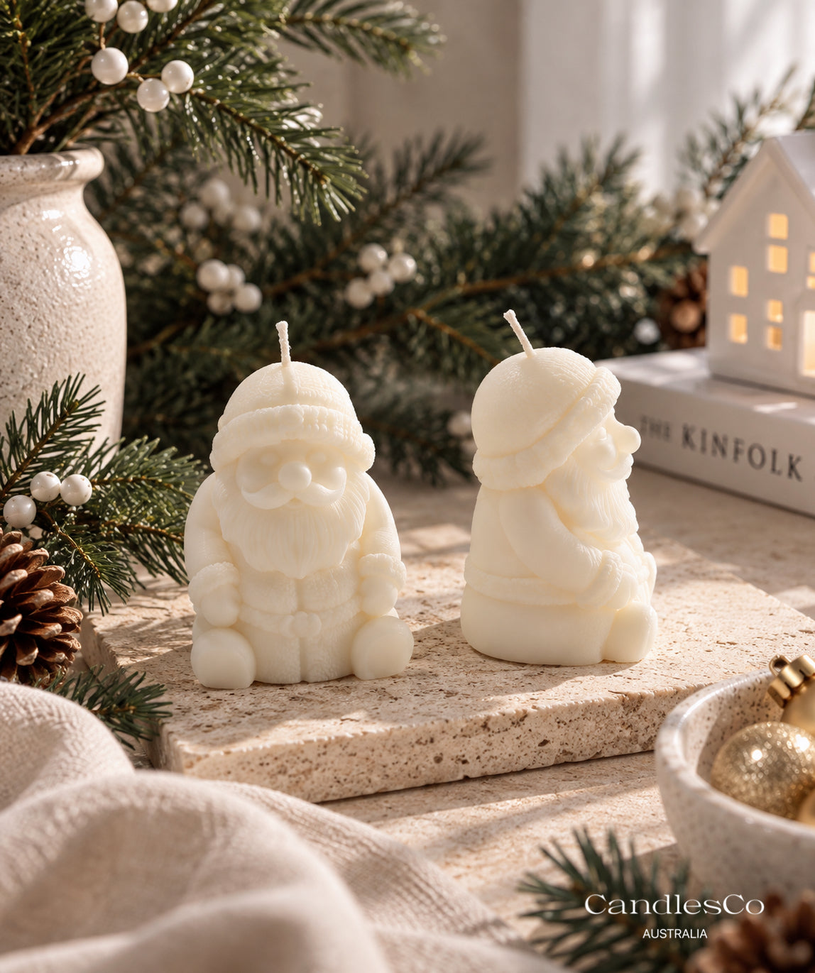 Santa Candle