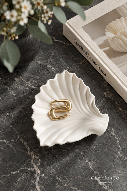 Scallop Shell Trinket Dish | Handmade Jewellery Holder