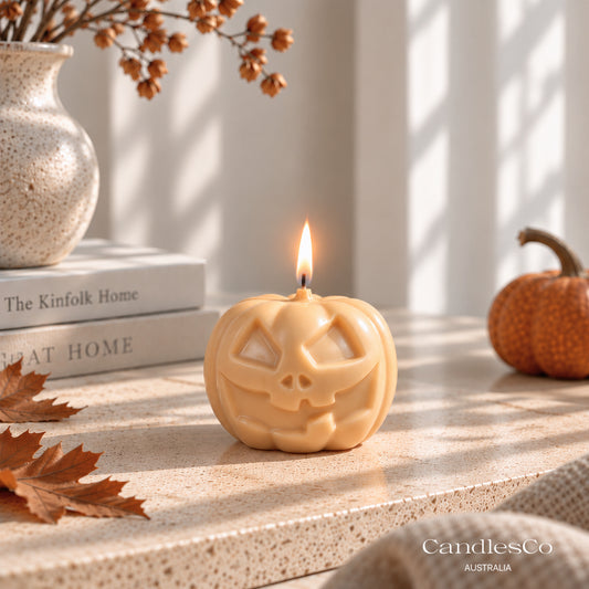 Small Pumpkin Candle